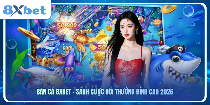 Tham gia bắn cá 8xbet để trải nghiệm đồ họa 3D đỉnh cao