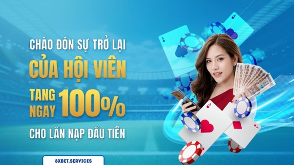 Các chương trình cashback và rebate nổi bật tại 8XBET năm 2026 dành cho người chơi
